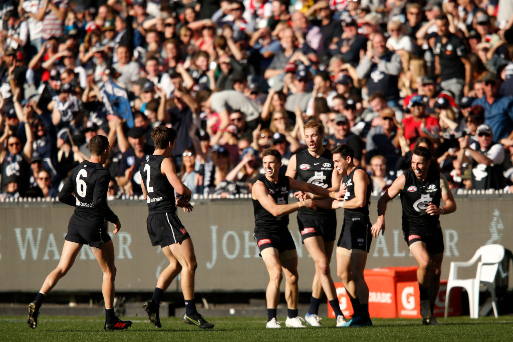 Article image for Full steam ahead for the Teague Train as Carlton beat St Kilda