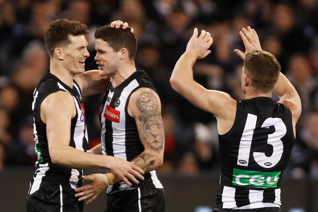 Article image for Collingwood are top four hopefuls after tonight’s win