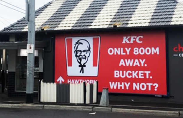 Article image for ‘So upset’: Outrage over ruthless KFC ad targeting the ‘small bloke’