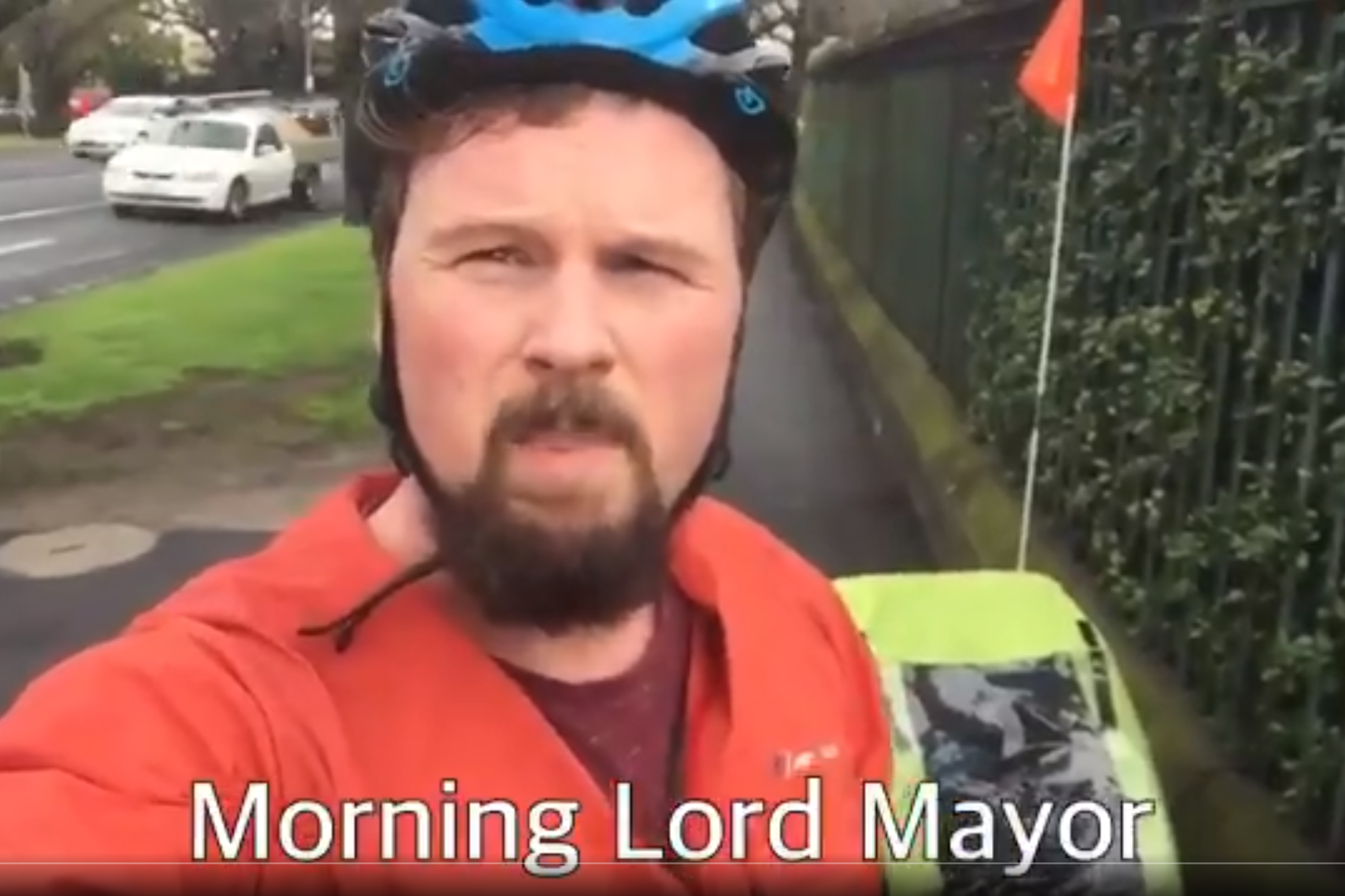 Article image for ‘This contravenes one of your priority cycling paths’: Infuriated cyclist’s message for the Lord Mayor