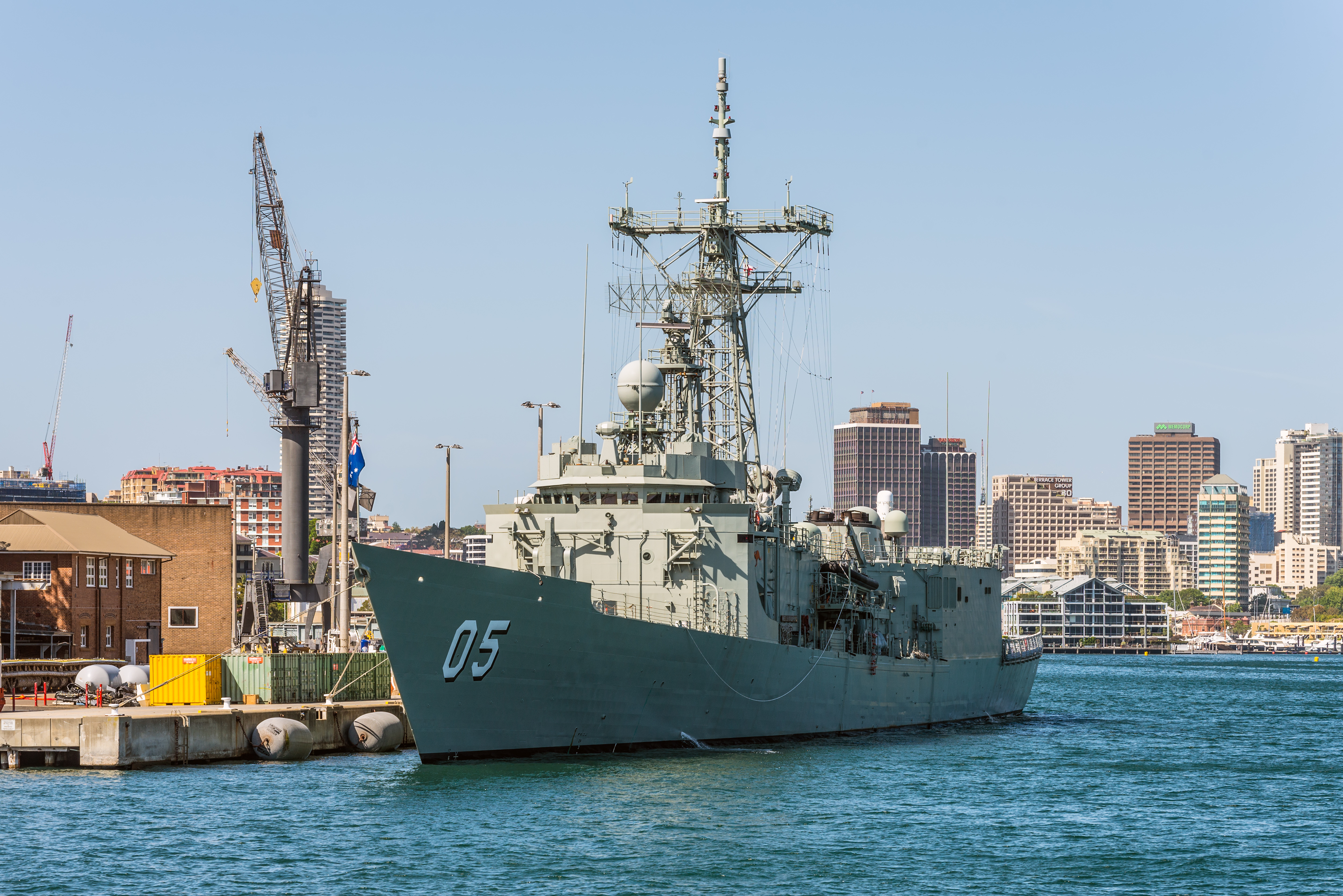 Article image for HMAS Melbourne arrives for the final time in its namesake city