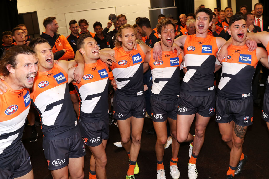 Article image for Giants prove the they are contenders ending the Dogs’ season