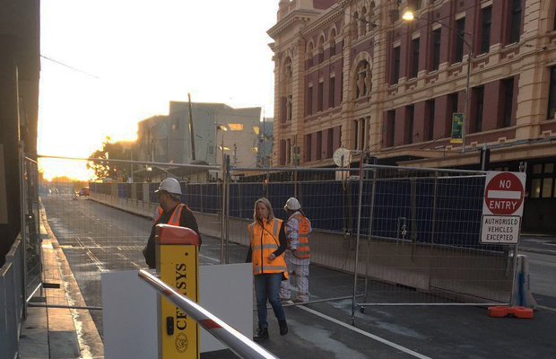 Article image for No cars go: This is Flinders St for the next three years