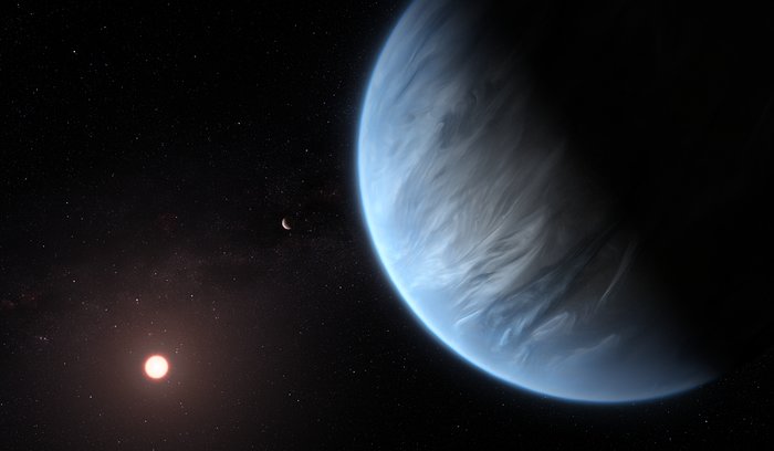 Article image for Water detected in atmosphere of planet orbiting in habitable zone