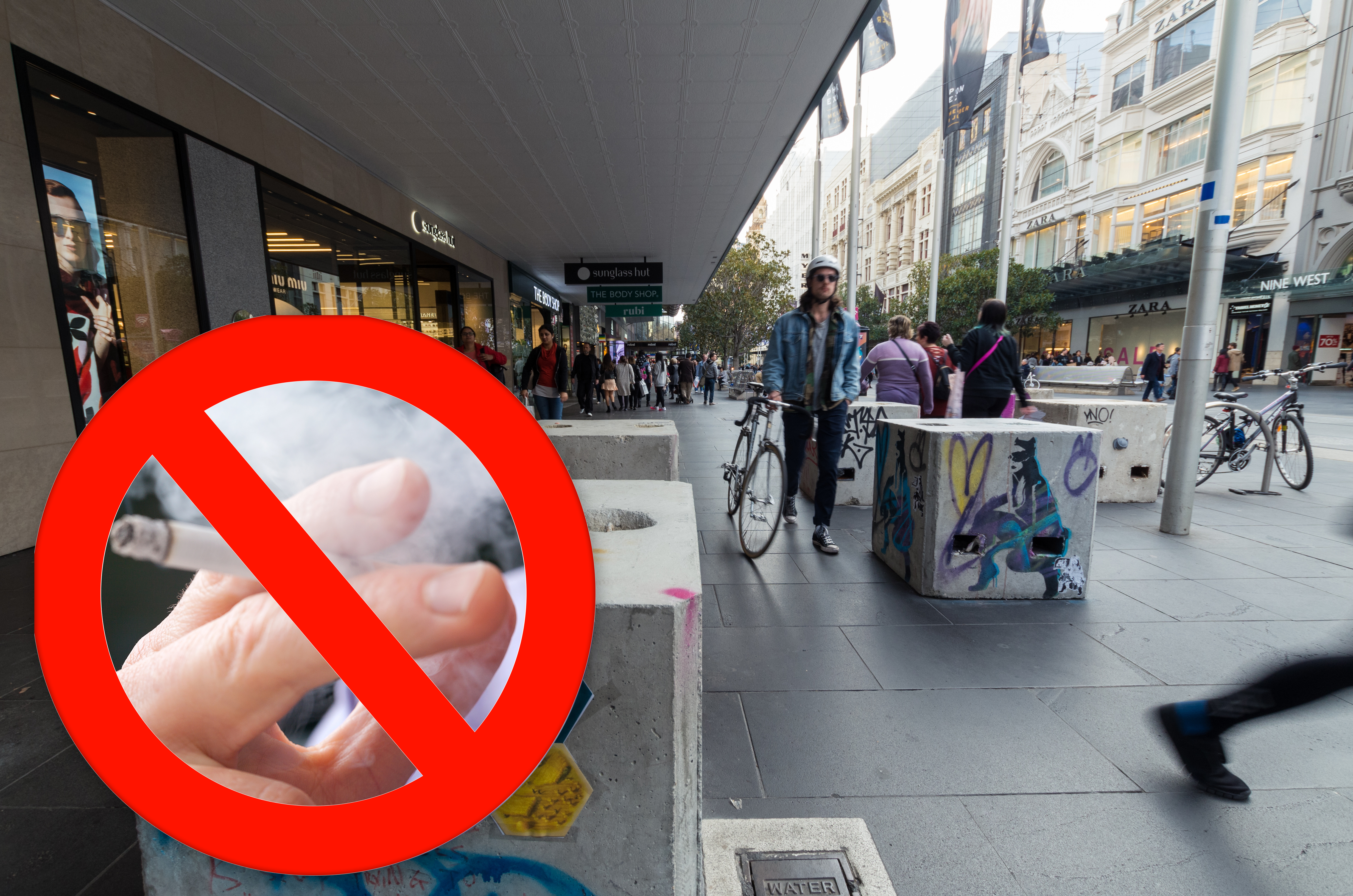 Article image for Smoking ban: Bourke Street Mall tipped to go smoke-free