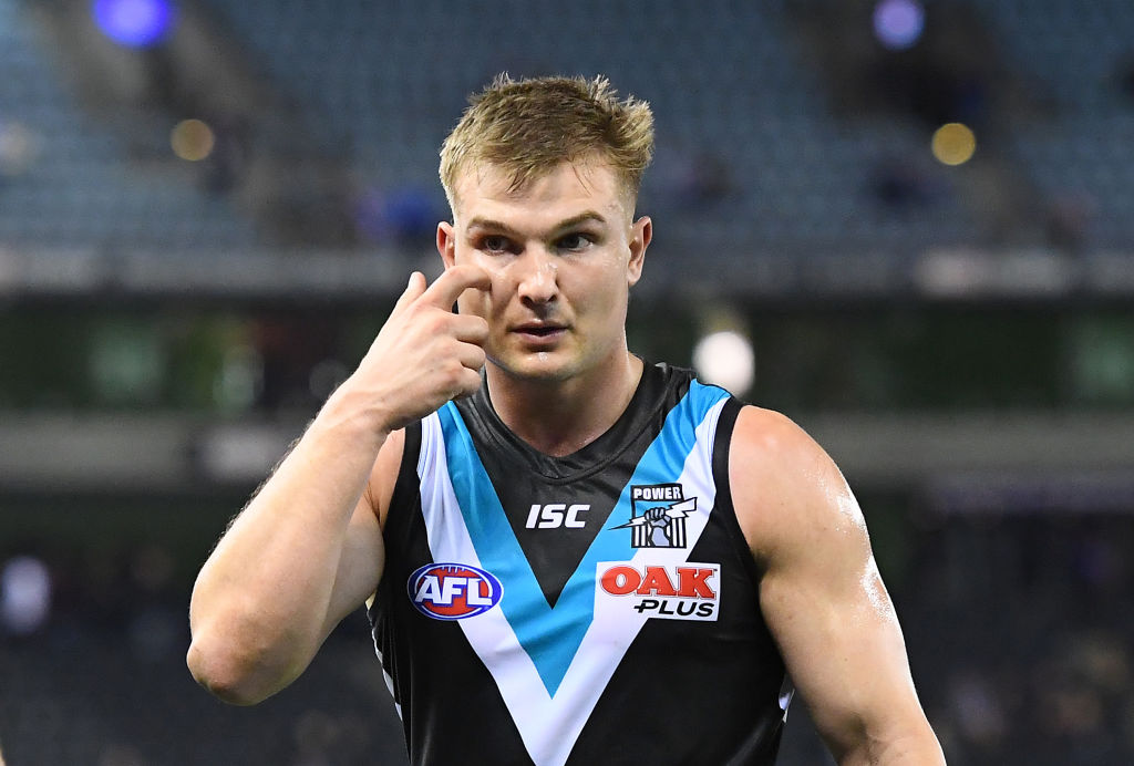 Article image for Port Adelaide releases a statement in response to Ollie Wines report
