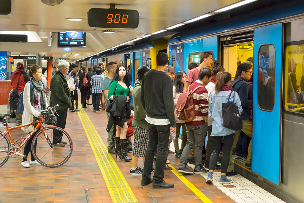 Article image for Commuters feel the squeeze as evening peak overcrowding worsens