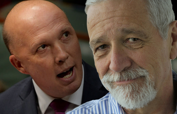 Article image for Why Neil Mitchell is standing with climate protesters against Peter Dutton