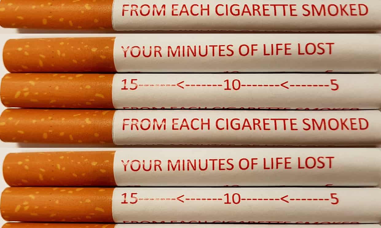 Article image for Push to put warnings on individual cigarettes to help smokers quit