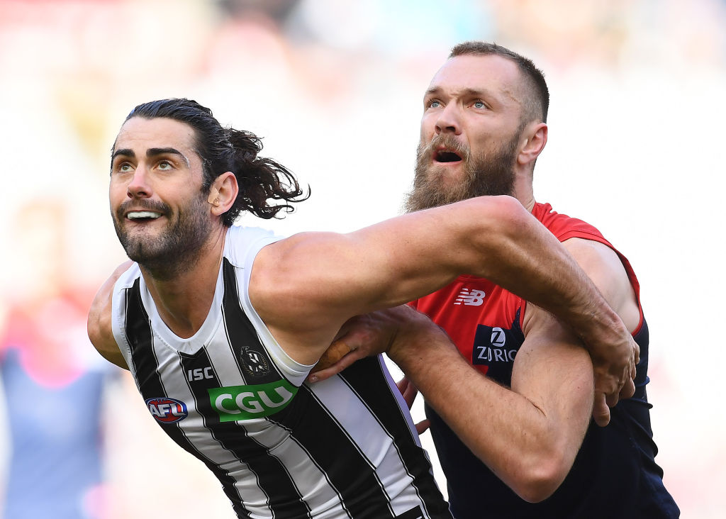 Article image for Collingwood reportedly offers mega deal to star ruckman Brodie Grundy