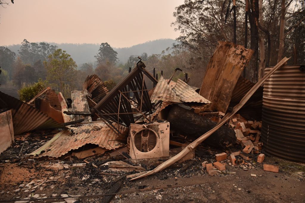 Article image for ‘Just coping’: Man who lost everything in bushfires describes the devastation in his community