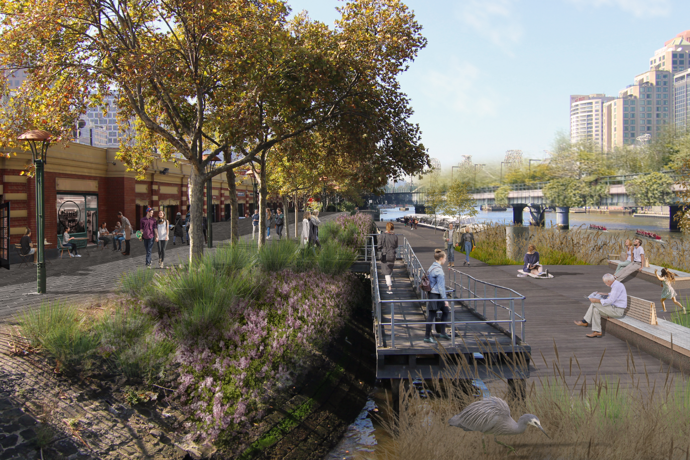 Article image for Yarra River revamp: Bold plan to transform Banana Alley and neglected north bank