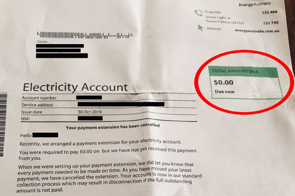 Article image for Victorian woman left baffled by ‘absurd’ power bill