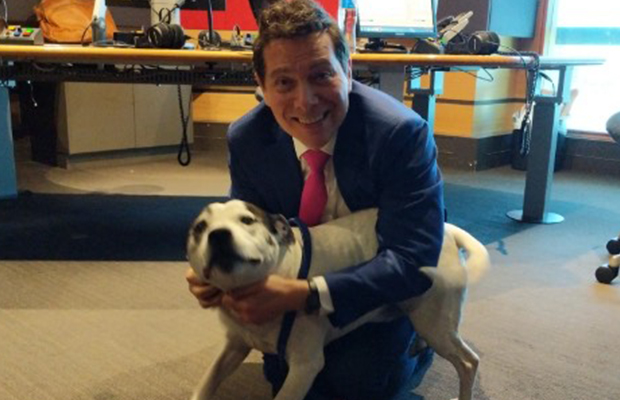 Article image for Michael Feinstein joins Denis in studio (and makes a furry friend!)