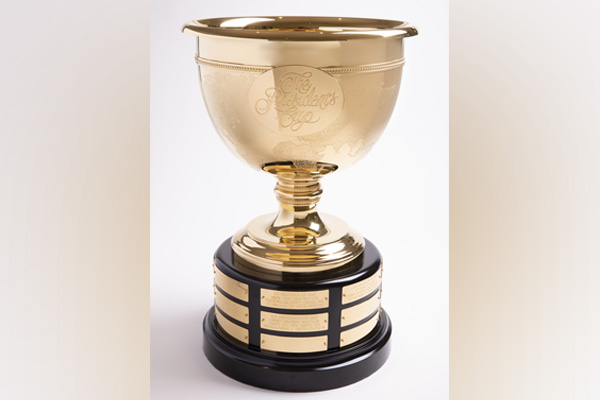 Article image for Victorian business makes first Presidents Cup ever produced outside the US