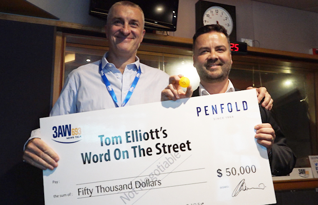 Article image for Tom Elliott reveals this year’s Word On The Street winner!