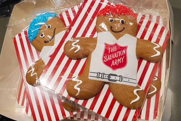 Article image for They’re back! Major Brendan Nottle gingerbread men are on sale again