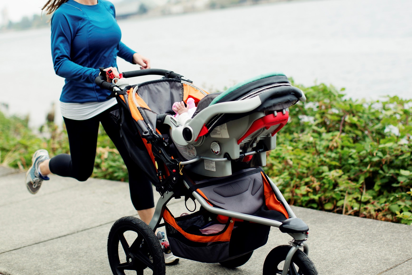 Article image for Pram warning: Parents who exercise with prams could be hindering their child’s development