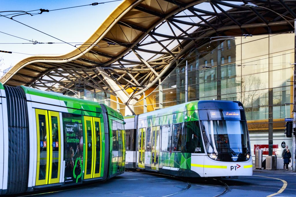 Article image for Tram strike leaves tennis fans and tourists stranded