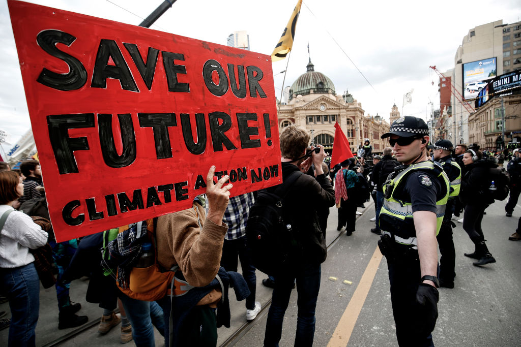 Article image for Climate protesters plan to cause as much CBD disruption as possible, despite oppressive conditions