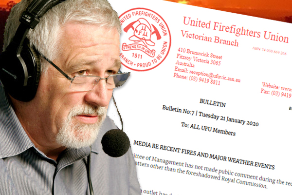 Article image for Neil Mitchell slams UFU over ‘insulting’ suggestion firefighters calling 3AW aren’t really CFA volunteers