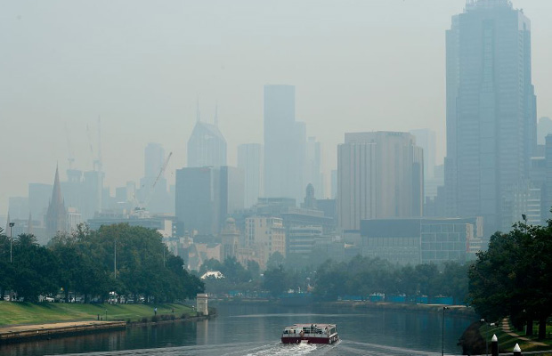 Article image for State of haze: Smoke lingers, Victorian town ranked among world’s most polluted