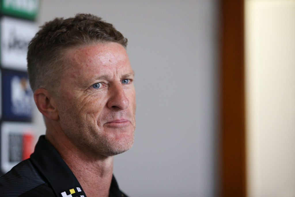 Article image for Why Damien Hardwick has been ‘avoiding’ Dion Prestia this week