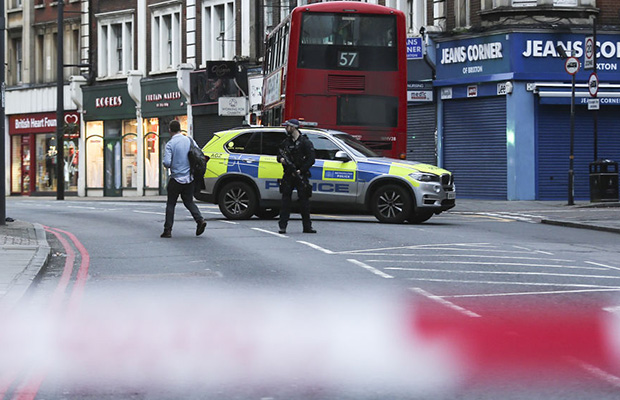 Article image for Man shot dead following London terror attack
