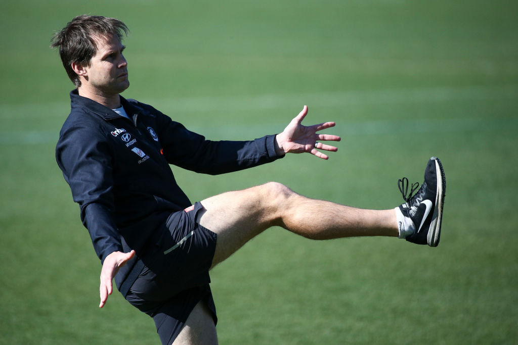 Article image for Carlton coach David Teague defends pre-season form as pressure mounts