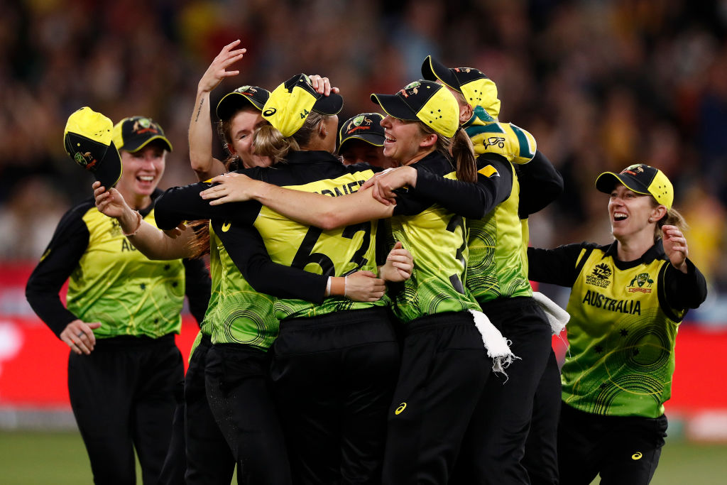 Article image for Record-breaking crowd watches on as Australia wins Women’s T20 World Cup