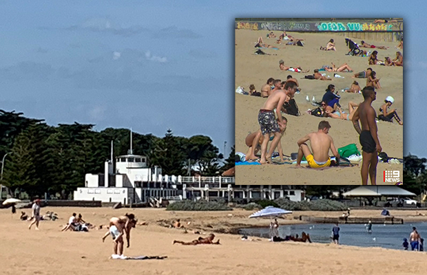 Article image for BEACH BAN: Council takes swift action after selfish Melburnians flock bayside