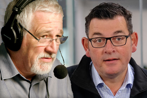 Article image for ‘I’ll declare peace’: Neil Mitchell’s offer to Daniel Andrews amid coronavirus panic
