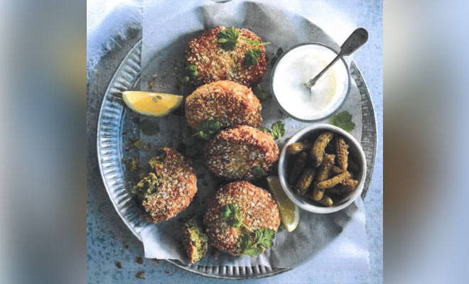 Article image for Karen Inge’s quinoa crusted veggie cake recipe