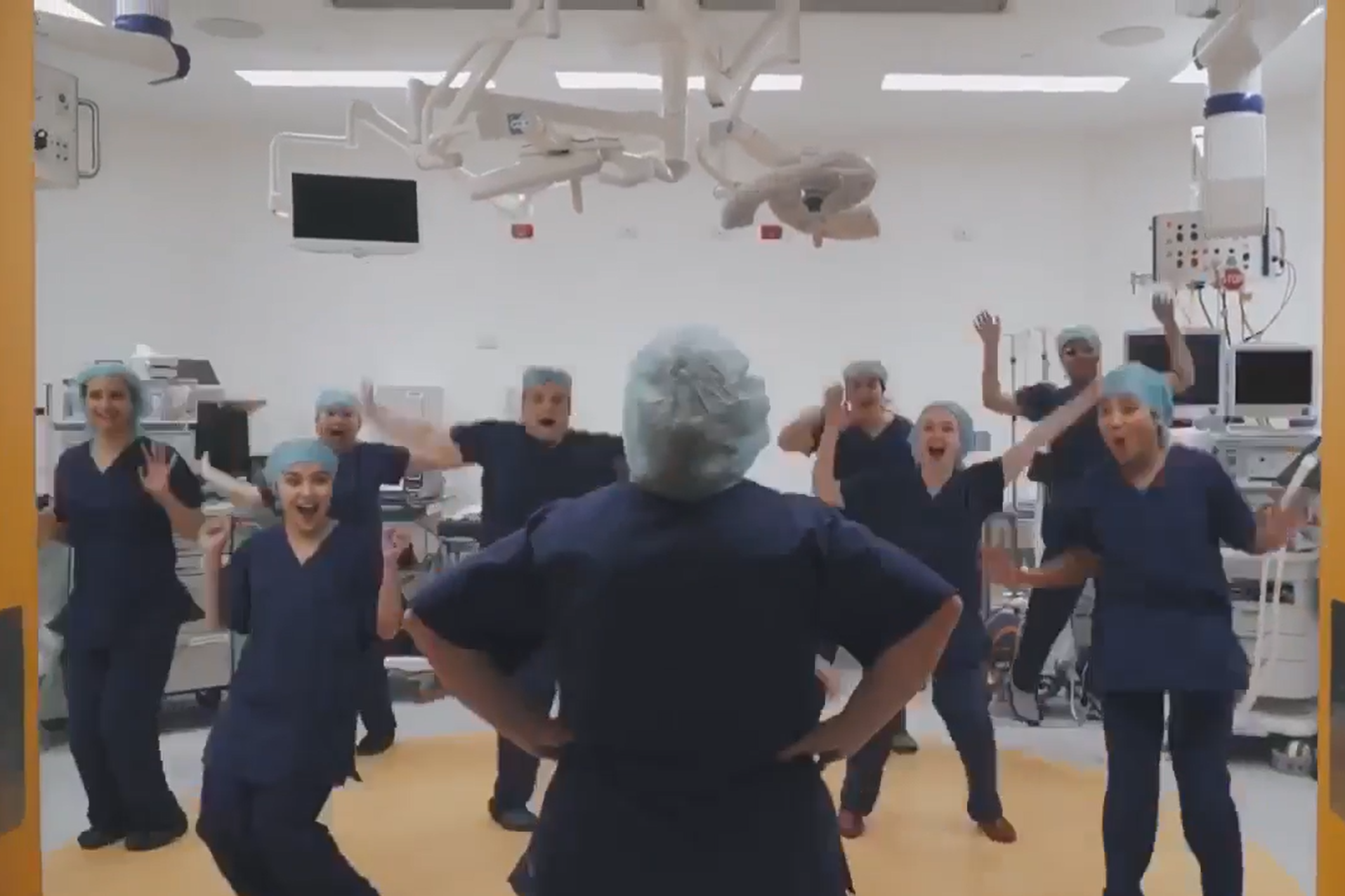 Article image for VIDEO: Melbourne nurses dance for International Nurses Day