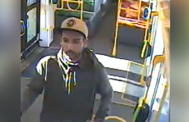 Article image for Footage released in search for tram sex creep
