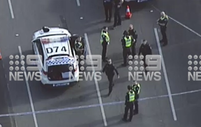Article image for ‘Distressed’ man shot and killed by police on Monash Freeway