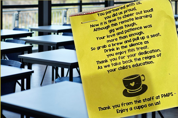 Article image for ‘You did us proud’: A teacher’s poem to parents as students return to school