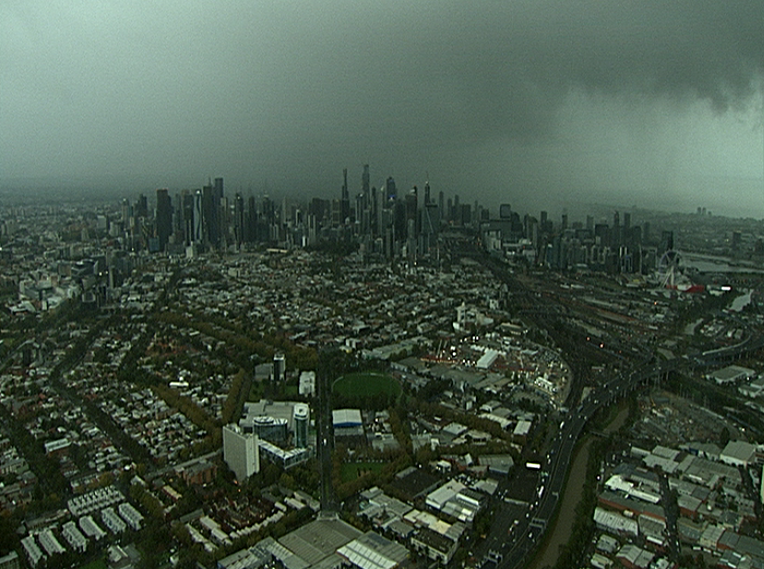 Article image for Wet and wintry Melbourne records a new weather record