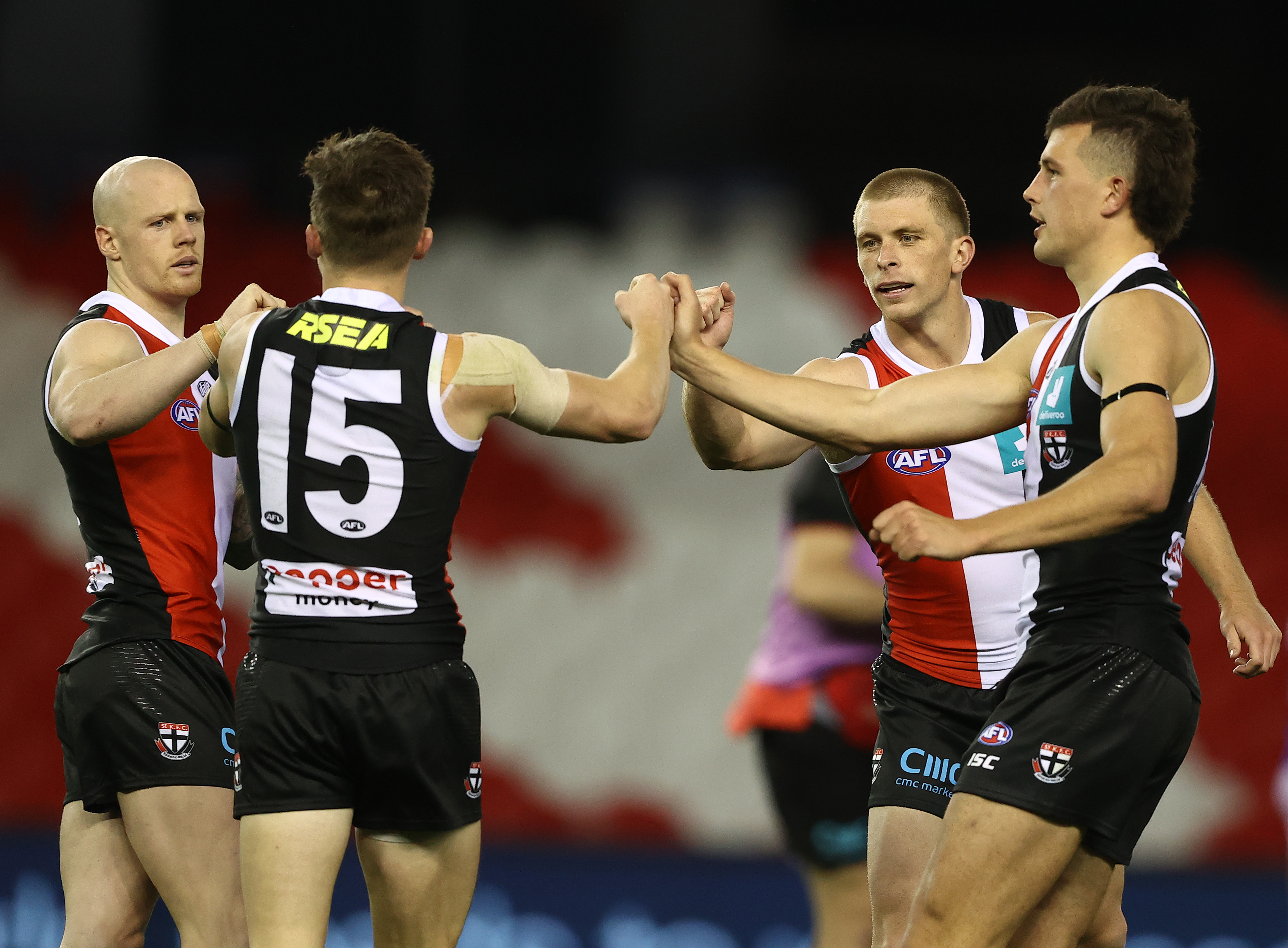 Article image for ‘Spot on, Gerard’: St Kilda star says half-time mention helped spur on thrilling win