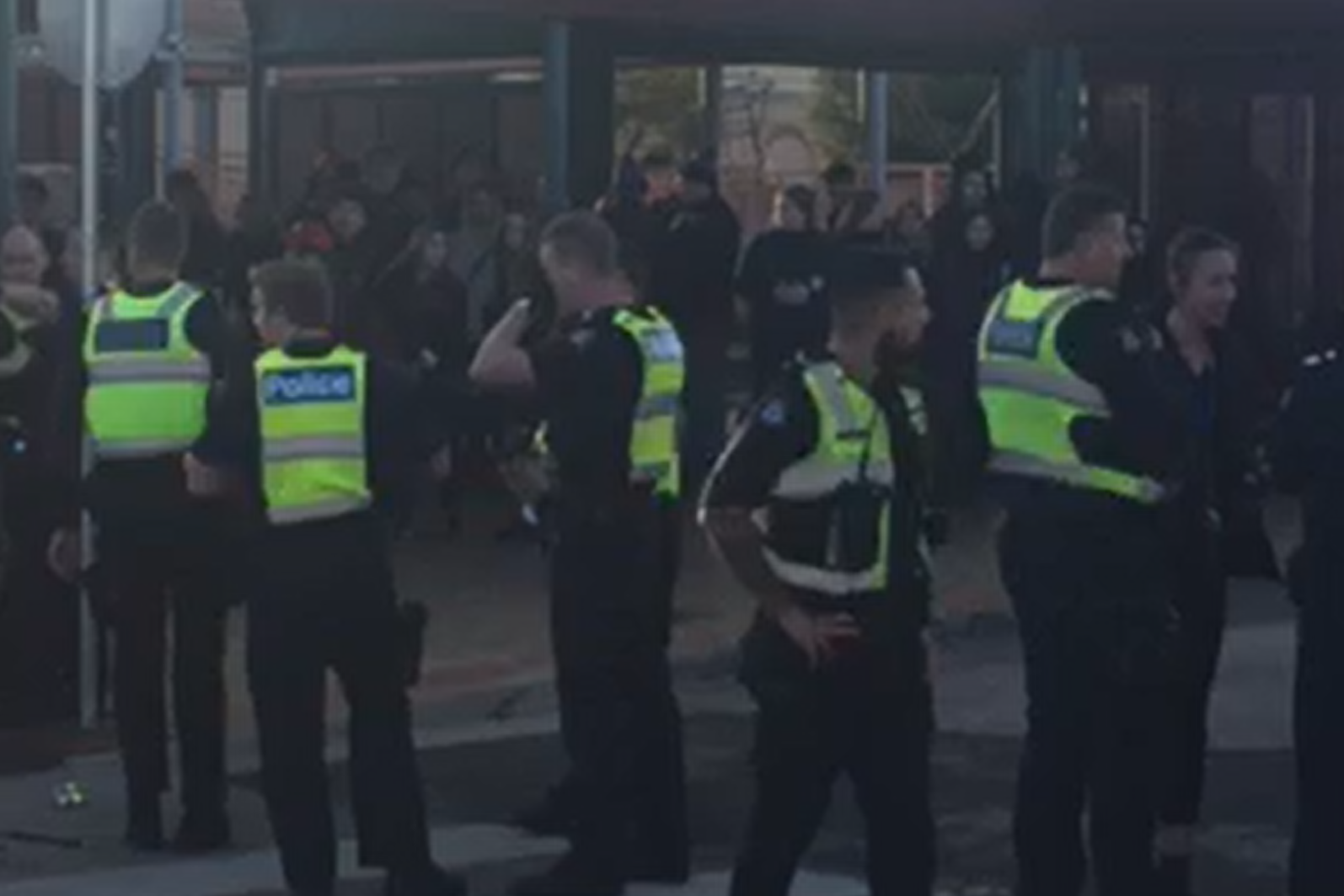 Article image for Youths brawl and ‘bait the police’ at Sunbury Station