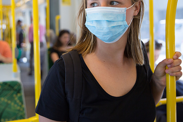 Article image for Union pushes for compulsory face masks on public transport