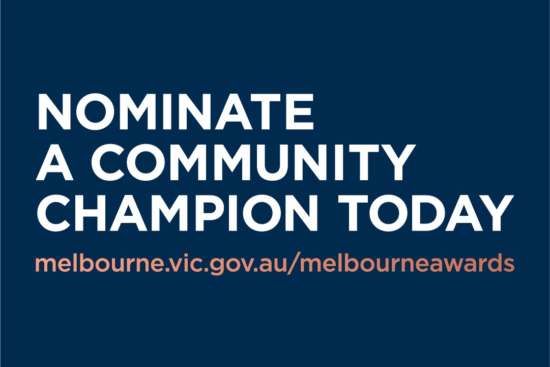 Article image for Nominate someone you know for the 2020 Melbourne Awards!