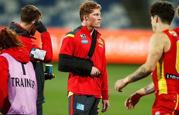Article image for Gold Coast delivers the latest on Matt Rowell’s injury