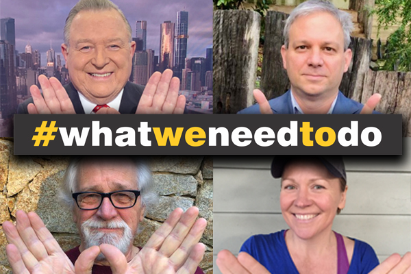 Article image for C’mon, Victoria! Neil Mitchell launches #WhatWeNeedToDo campaign