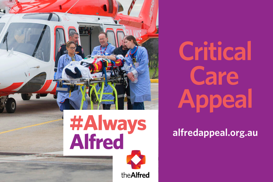 Article image for Donate: 3AW proudly supporting The Alfred Critical Care Appeal
