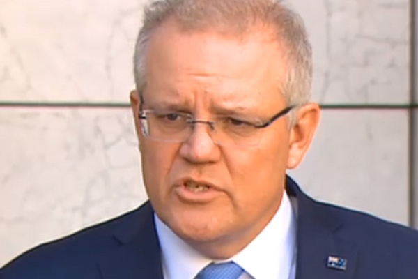 Article image for Scott Morrison issues border ultimatum to Australian states