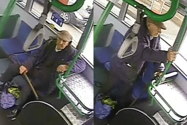 Article image for Police hunt for elderly man who allegedly spat on a bus driver at Brunswick