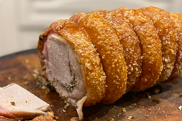 Article image for Adrian Richardson shares the secret to perfect pork crackling