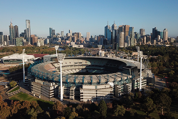 Article image for MCG crowd falls well short of new permitted capacity