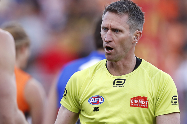 Article image for What’s changed most for this AFL umpire throughout his decorated career